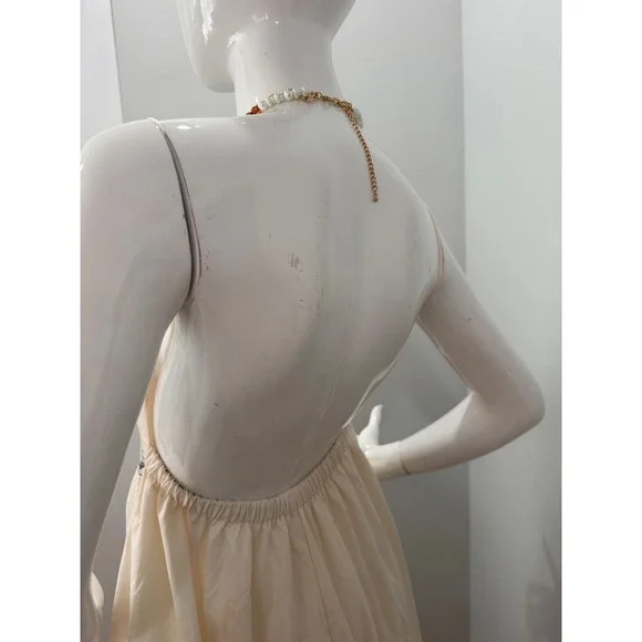 Commense Backless Pleated Floral Dress‎ size S - Picture 12 of 13